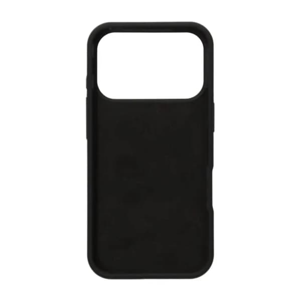 Blødt silikone mobilcover kompatibelt med iPhone 17 Pro Max - Sort