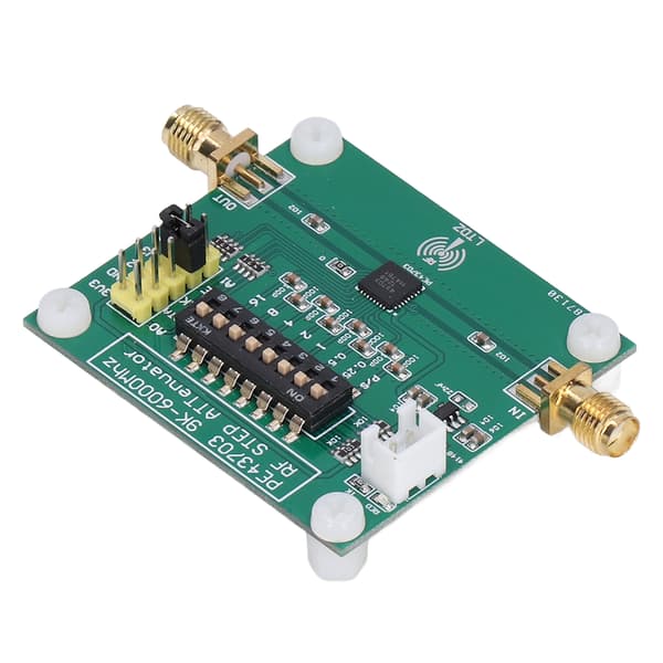 Dæmpermodul Digital RF 9K‑4GHz Båndbredde 0,25dB til 31,75dB PE43703 Tilbehør