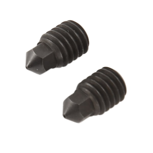 2st Hotend-munstycke för Bambu Lab X1 0,2 mm 0,4 mm härdat stål 3D-skrivare stålmunstycke för reparationsbyte