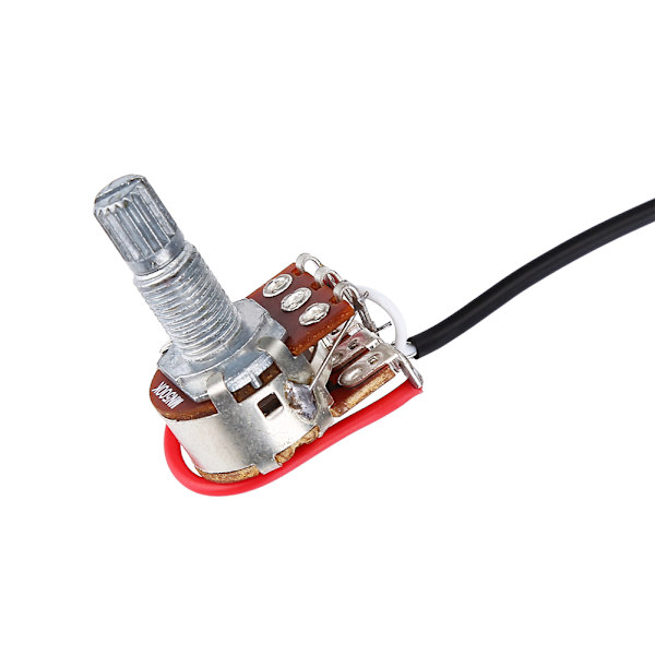 2 Band Active EQ Equalizer Preamp Circuit Pickup Gitarr Bas Tone Control med kopplingar