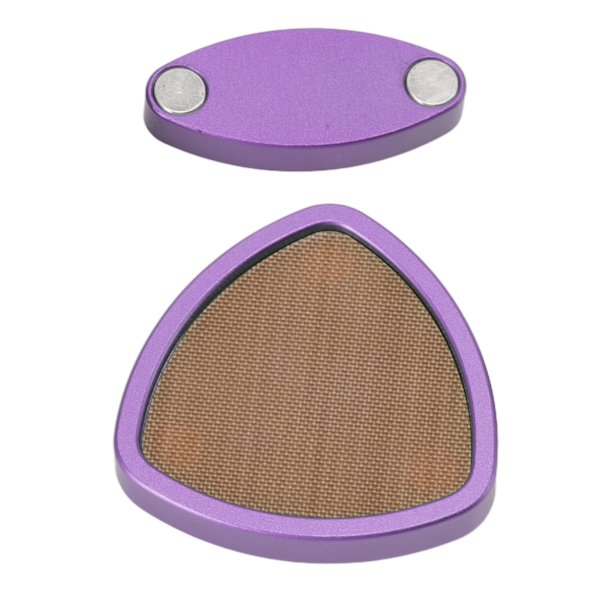 EDC Push Toy Triangulær Anti-Trykk Pivot Magnetiske Leksaker Stressavlastende Fingertopp Leke for 15-35 år Ungdom Lilla