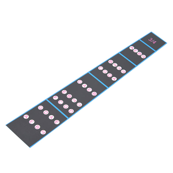 5 stk Fiolin Gripbrett Klistremerke Gripbrett Tape Fretless Fingerstilling Guide for Nybegynnere (3/4)