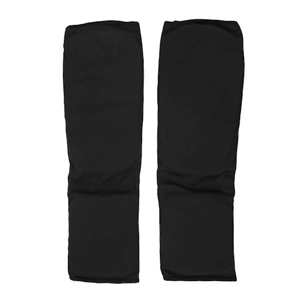 1 par Kickboksning Fighting Karate Benskydd Shinguard Taekwondo Ben Shin Guard til unisex M