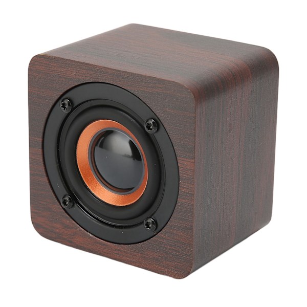 Bluetooth-kaiutin Monitoiminen retro langaton Bluetooth-kaiutin kotiin, matkalle ja ulkoiluun, pähkinä