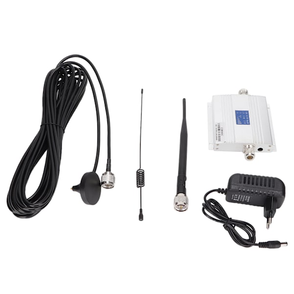 Mobiltelefon Signalförstärkare GSM980C 10m sugkoppsantenn Liten antenn 110240V(EU-kontakt)