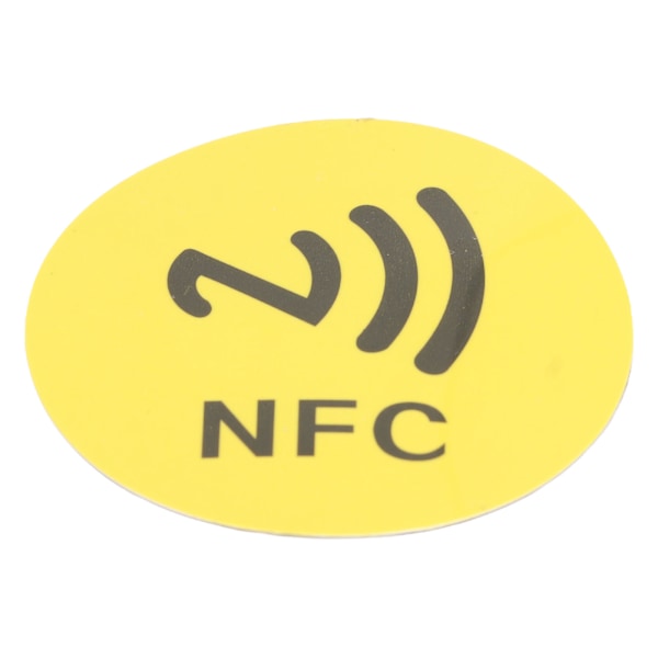 20 stk NFC-klistremerker 125KHz Anti-interferens ID Telefon NFC-klistremerke for tilgangskontroll Hjemassistent Gul