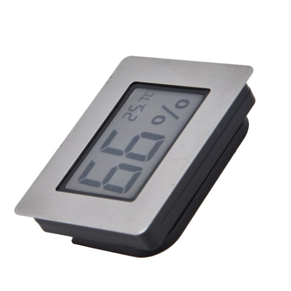 Inbyggd design LCD elektronisk termometer Hygrometer för cigarrlåda gitarrväska Vinskåp
