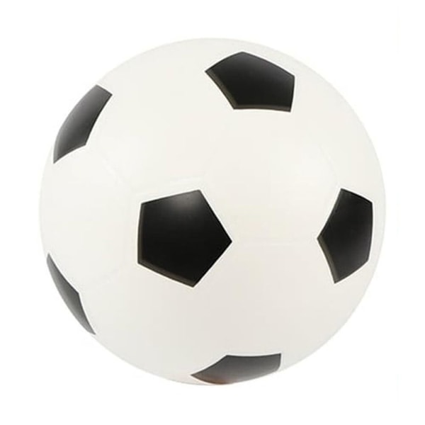 Fremragende kvalitet-håndtag Silent Soccer Foam Fodbold HVID 8IN Hvid White 8in