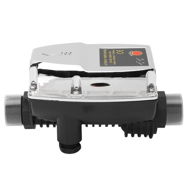 Vattenpumpskontroll Silver Vattentätt ABS-hus Intelligent automatisk 10A tryckomkopplarkontroll