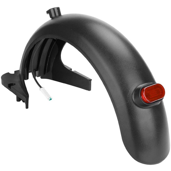 Bakskärmssats Ersättningstillbehör för skoter med bakbromsljus kompatibel med elscootern G30 Max, modell: stänkskärm och bromsljus