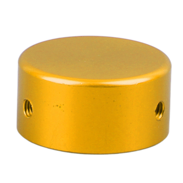Gitarreffektpedal Topper Aluminium Modern Gitarr Footswitch Topper Ersättning med Skiftnyckel Guld