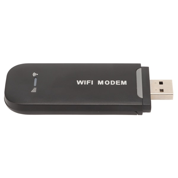 4G WiFi Router Sort Op til 10 brugere Stabil Nem tilslutning USB Plug and Play 4G LTE Router til Hotspot Micro SIM-kort Telefon PC