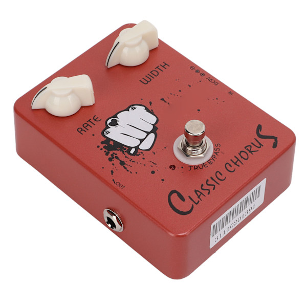 Elgitarreffektpedal Klassisk Chorus True Bypass Justerbar Instrumenttilbehør