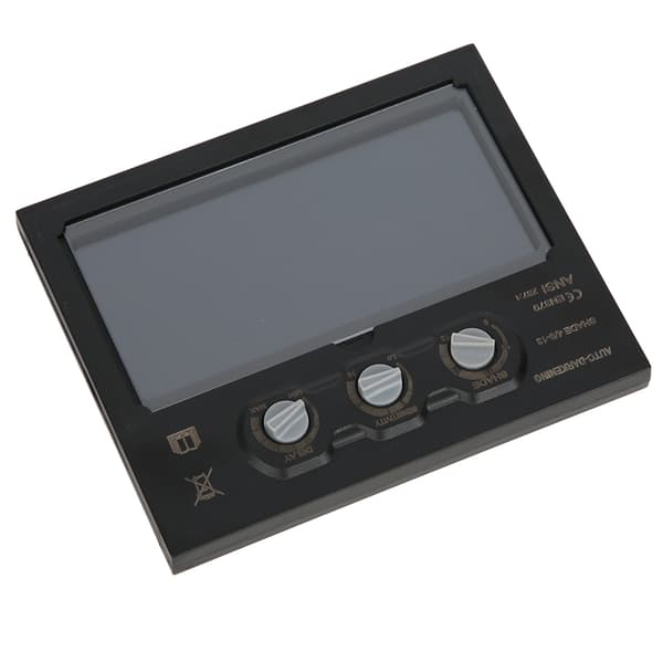 【NX】Svetslins Solar Auto Darkening LCD Liten dimplatta Svetshjälm Ersättningslins