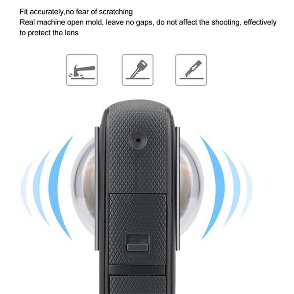 Insta360 One X2 PC Linsskydd - Skyddsfodral för Panoramakameraobjektiv