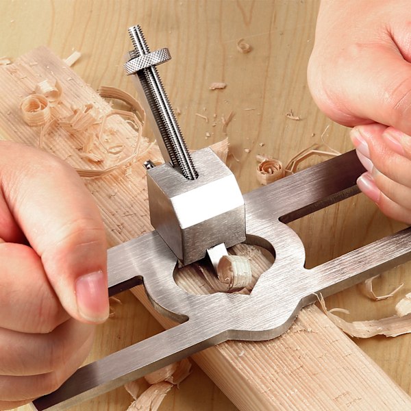 Fræserplan Håndholdt Træbearbejdningsværktøj DIY Træsøm Snedker Håndhyvelknive Værktøj