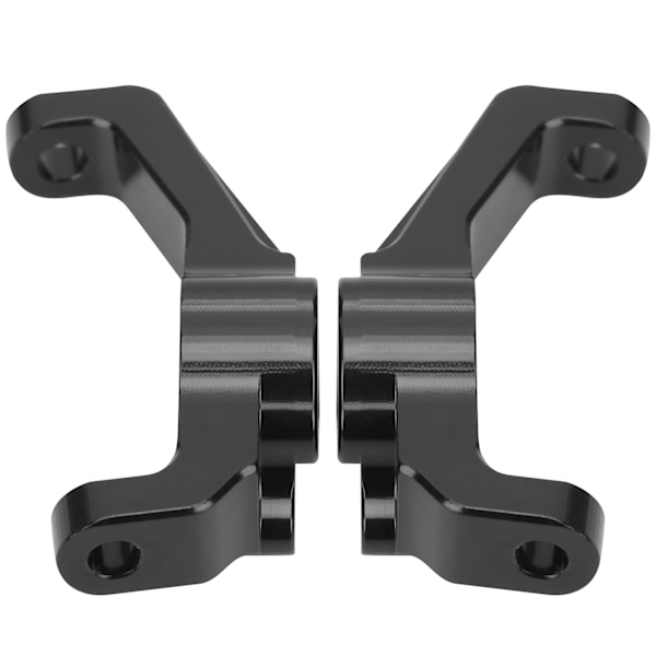 2 stk aluminiumlegering foran C-sete Passer for Redcat Gen8 1/10 RC-biler Nav Hjulfeste Svart