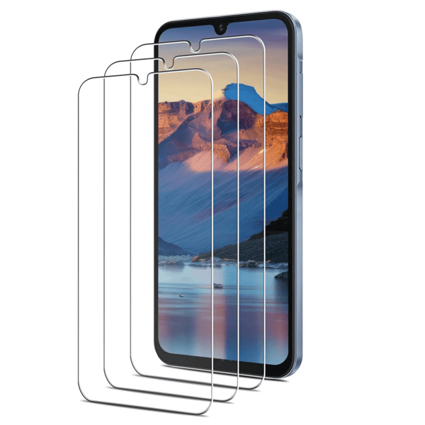 【NX】3-Pack Compatible with Samsung A26 Screen Protector in Premium Tempered Glass
