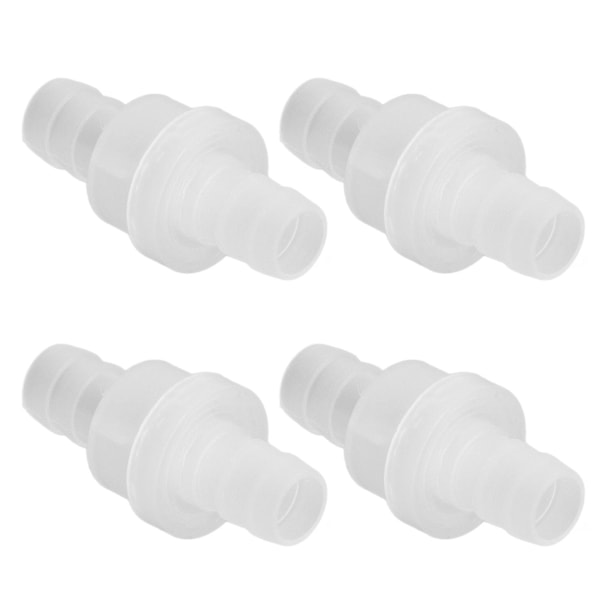 12 st Akvarium backventil ozonbeständig oljebeständig envägs luftventil PP backventil för fisktank kemisk industri 10 mm