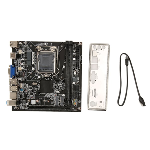 Työpöytäemolevy LGA1155 liitäntä Dual Channel DDR3 4 SATA 2.0 M.2 NVME PCIe 2.0 X16 VGA HD-lähtö ITX-emolevy