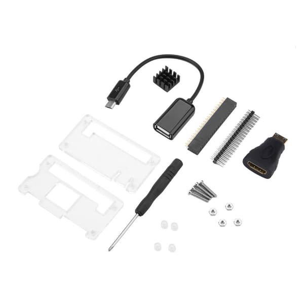 1 sett X Basic Suite Kit Tilbehør Kompatibel med Raspberry Pi Zero W /Zero