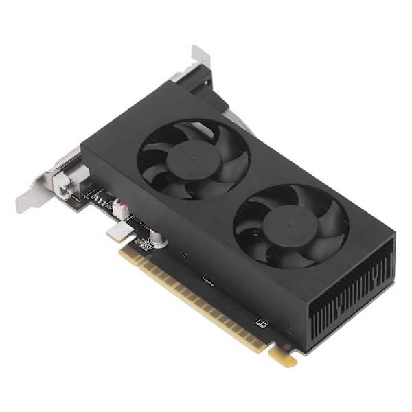 GTX750 4G DDR5 grafikkort med 2 kjølefans 128-biters støtte VGA DVI HD Multimedia Interface GPU grafikkort for PC GTX750 4G DDR5