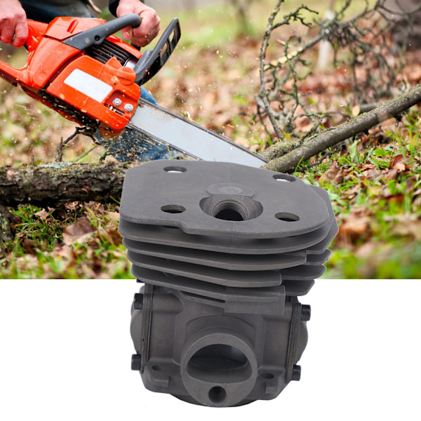Moottorisaha Varaosat Tarvikkeet Sylinteri 45 mm halkaisijaltaan alumiininen mäntä Husqvarna 353 moottorisaha H353