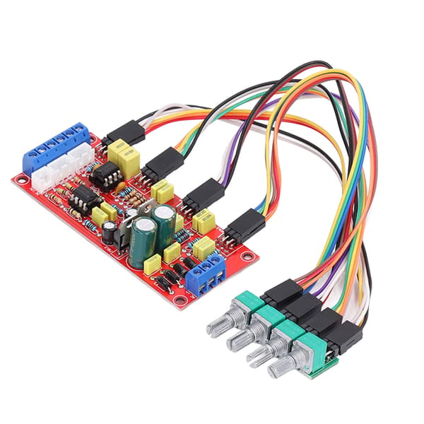 NE5532 forforstærker PCB volumenkontrolkort effektforstærkermodul med diskant mellemtone bas