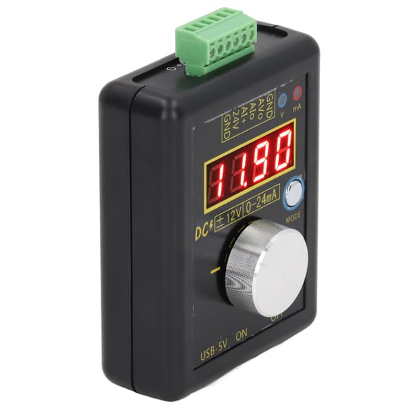 Signalgenerator Analog Spænding Strøm Håndholdt Kilde Proceskalibrator 0 til 24mA
