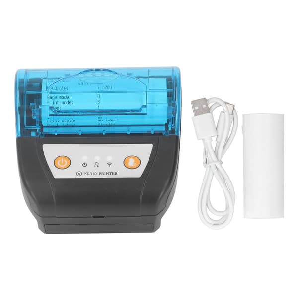 【NX】80 mm Bluetooth kvitteringsprinter Bærbar etiketprinter Trådløs termoprinter Indbygget batteri