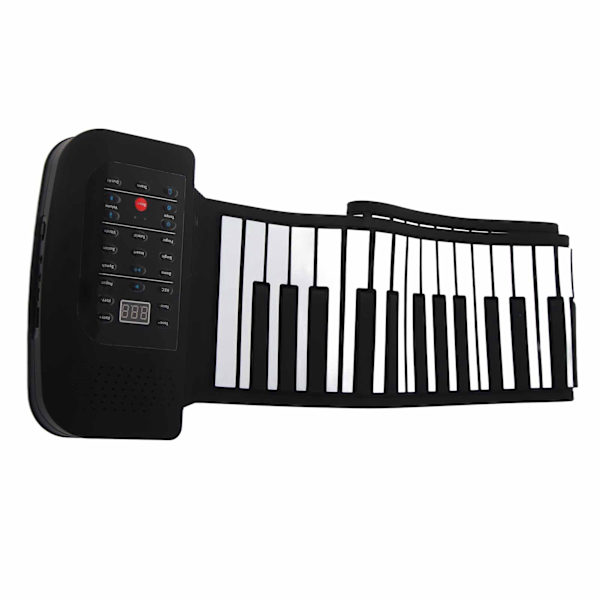 Rullepiano Silikon 88 Tangenter Roll Up Piano Keyboard Håndrulle Piano Uddannelsesmæssige Gaver