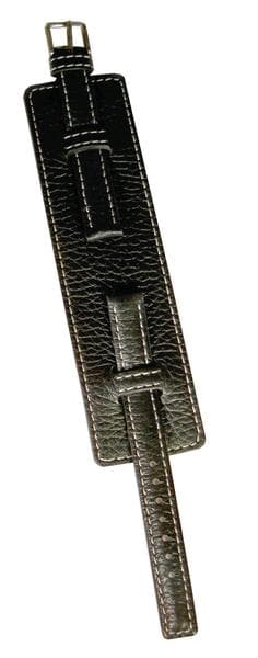 Urrem 16/14/12 mm med bred bund Sort Black 16 mm