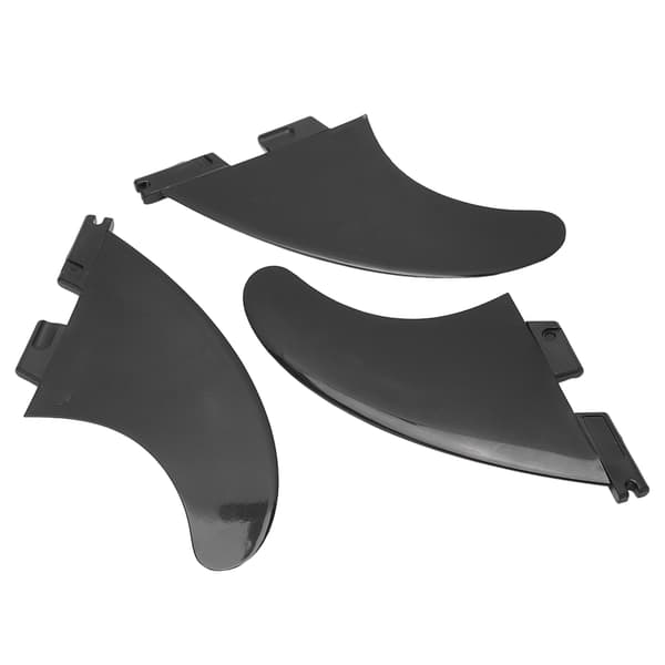 3 stk. Surfbræt Fin PVC Glasfiber Longboard Ocean Bred Thruster Fin Surf Tilbehør