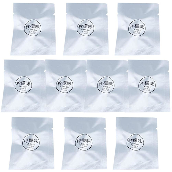 10-pack Bil Vent Clip Ersättningsdynor Persika Grönt Te Lavendel Smak Bil Luftfräschare Refill Bil Vent Clip Dofttabletter