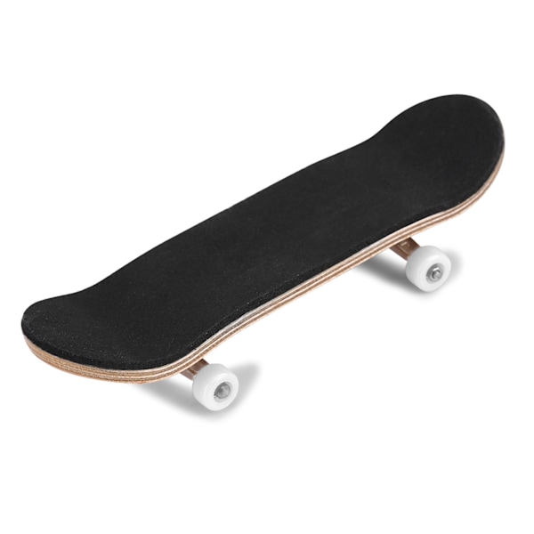 1. Løn Trælegering Gripbræt Finger Skateboards med Kasse Reducer Tryk Præsenter Hvid