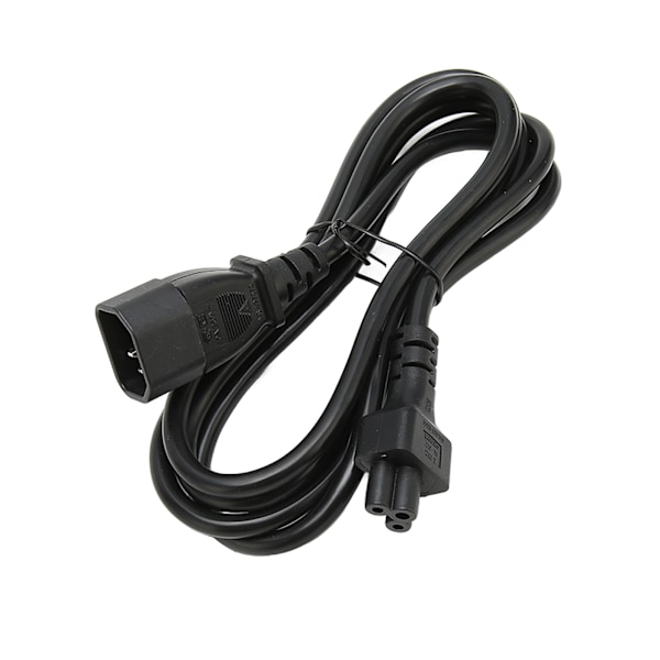 IEC320 C14 till IEC320 C5 nätsladd IEC320 C14 hane till IEC320 C5 nätkabel hona 10A 250V 2500W 5,9 fot