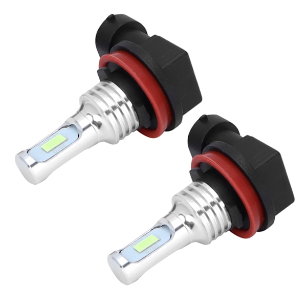 2 stk. H8/H11 80W 8000K LED-tågelygtepære Isblå 12-24V Universal