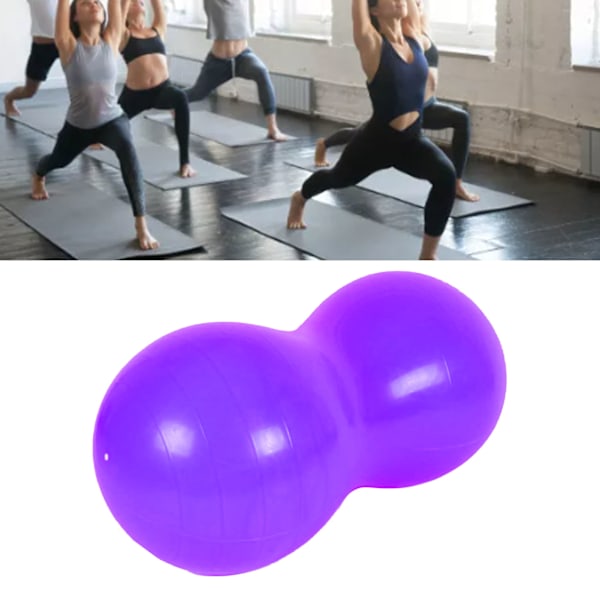 50x100cm Jordnötsbollar Förbättra kärnstyrkan Lös vikt Förhindra halka Fysisk träningsboll L Lila