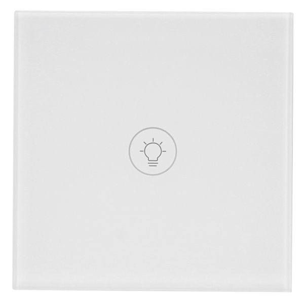 Smart Light Switch Trådlös fjärrkontroll Pekskärm Panel Timing Funktion Vägg Touch Light Switch för vardagsrum