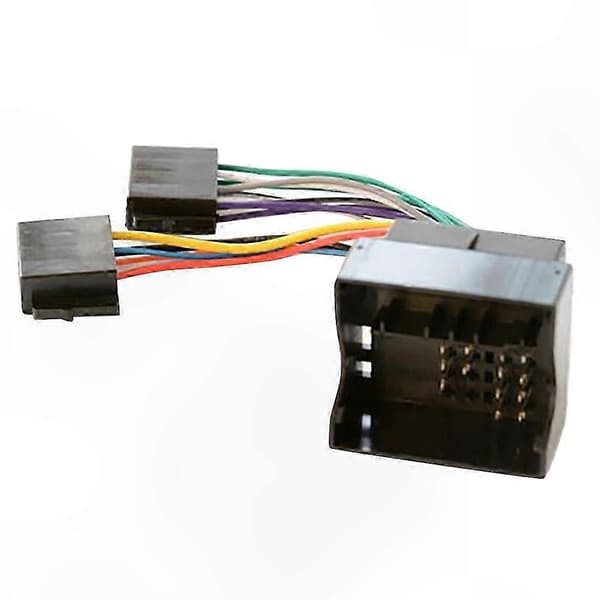 ISO-adapterikaapeli autoradion liitäntään Black