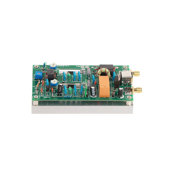 Kortbølgeeffektforstærkermodul Aluminiumlegering automatisk afbryder 30W effektforstærkerkort DC 12‑13,8V