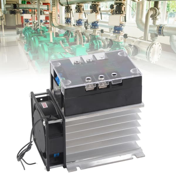 Soft Start Controller Industriel Kontrol Tilbehør Aluminium Bund til Enkelt / 2-Faset Motor (Modul Radiator)