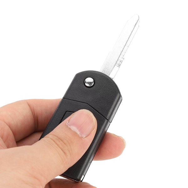 2-knapps bilfjernkontroll Flip Shell Key Fob Case Cover Passer for MAZDA 3 5 6