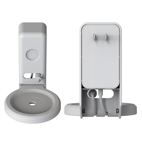 Högtalare Väggfäste Multipurpose Platssparande Smart Högtalarställningshängare Kompatibel med Dot 4 Generation White