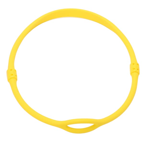 Silikonisäätimen kaulakoru sukellussäätimen kaulakorun pidike sukellustarvikkeet keltainen 72 cm