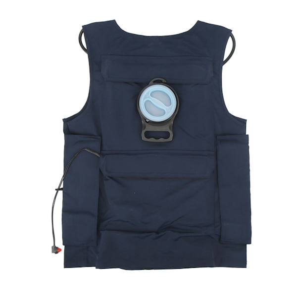 Kylmävesikiertoinen jäähdytyspusero Polyester TPU Säädettävä tiheys Imuva pumppu Jääliivi ulkoilmaretkille M/L