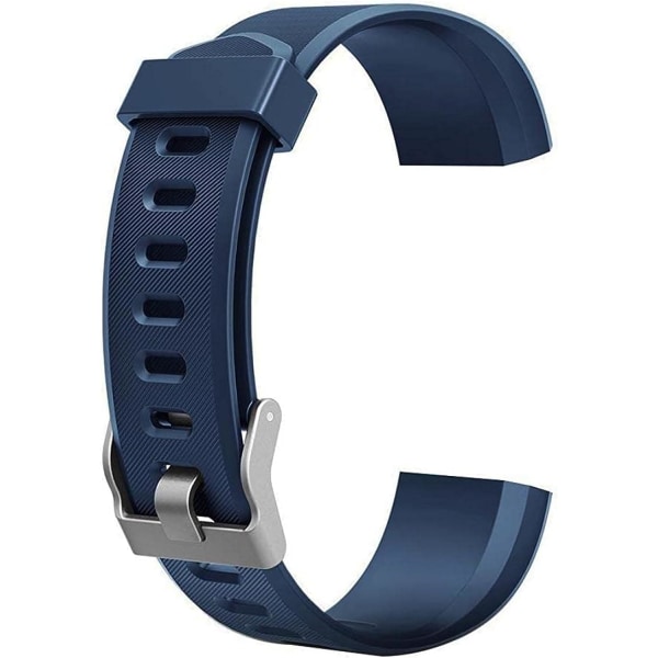 Silikoninen watch hihnan vaihto, joka on yhteensopiva ID115Plus HR watch kanssa, pikairrotettava ranneke ranteen kokoon 170–225 mm
