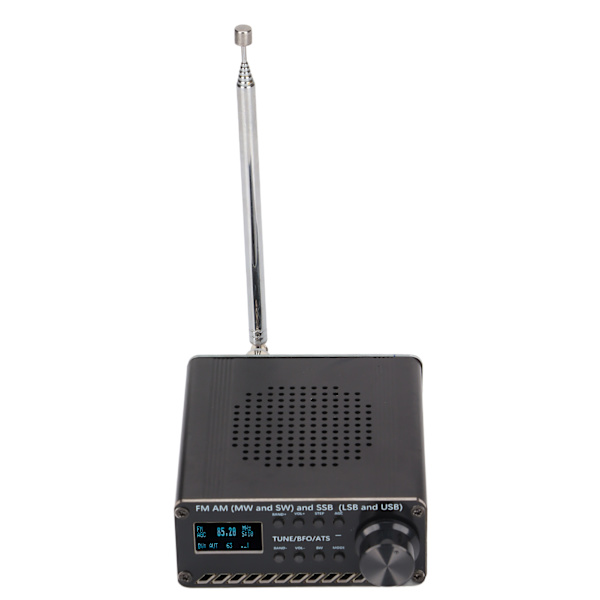 Kannettava radiovastaanotin täyskaistaskannaus FM AM (MW SW) SSB (LSB USB) Käsikäyttöinen tallennin Si4732
