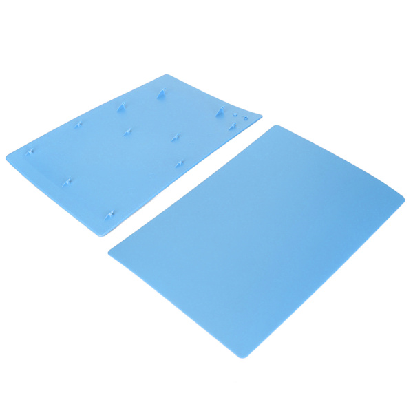 For PS5 Erstatningspanel Støv- og ripebestandig for PS5 Spillkonsoll Panel Beskyttelsesetui for PS5 Digital Edition Starlight Blue