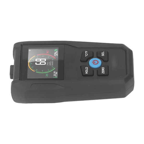 Pinless Fuktighetsmåler LCD Digital Display 4 i 1 Fuktighetssensor for tre